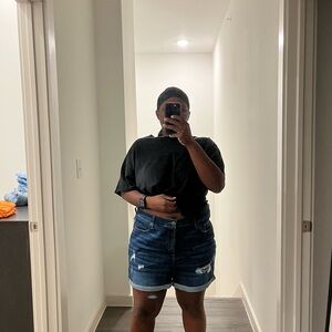 Target Black and Blue Women's Shorts